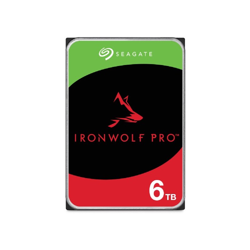 Seagate IronWolf Pro ST6000NT001 disque dur 6 To 7200 tr min 256 Mo 3.5"