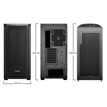 be quiet! Shadow Base 800 Black Midi Tower Noir