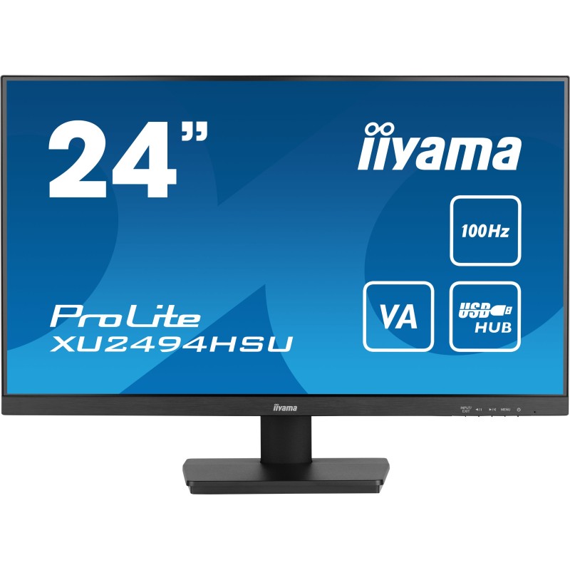 iiyama ProLite écran plat de PC 60,5 cm (23.8") 1920 x 1080 pixels Full HD LED Noir