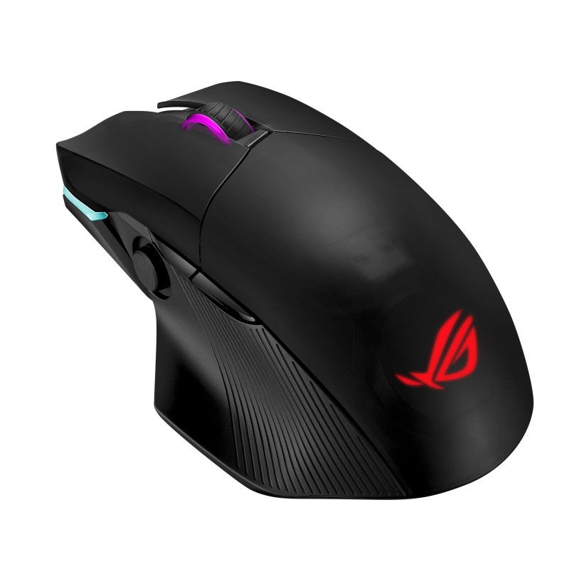 ASUS ROG Chakram souris Jouer Droitier RF Wireless + Bluetooth + USB Type-A Optique 16000 DPI