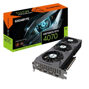 GIGABYTE EAGLE GeForce RTX 4070 OC V2 12G NVIDIA 12 Go GDDR6X