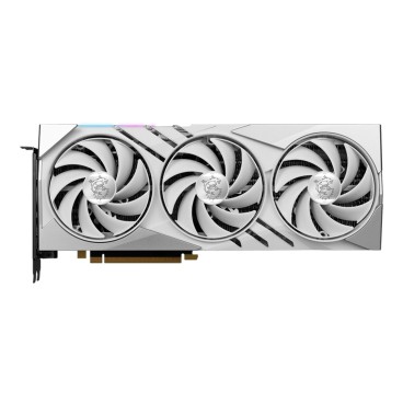 MSI GeForce RTX 4070 Ti SUPER 16G GAMING X SLIM WHITE NVIDIA 16 Go GDDR6X