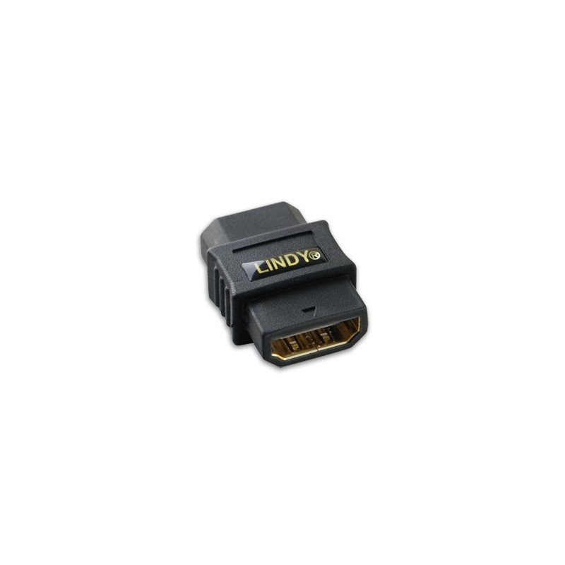 Lindy 41230 changeur de genre de câble HDMI Noir