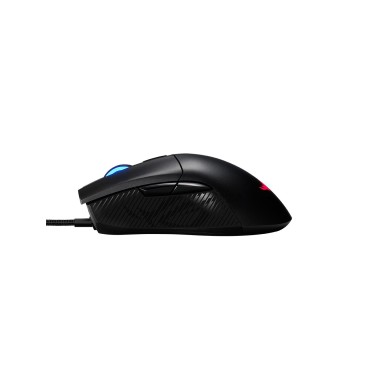 ASUS ROG Gladius II Core souris Jouer Droitier USB Type-A Optique 6200 DPI