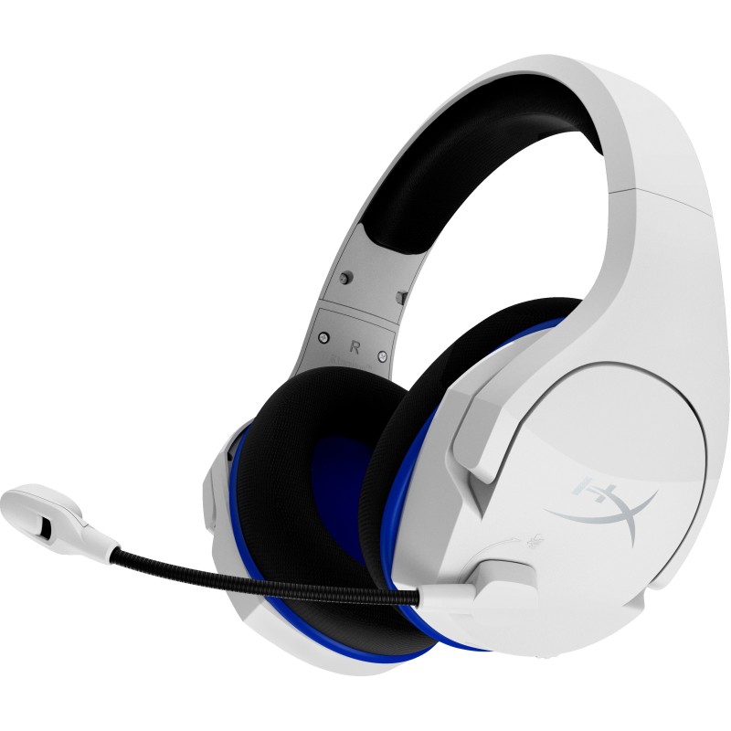 HyperX Core Cloud Plus - Casque pour jeux sans fil (bleu blanc) - PS5 -PS4