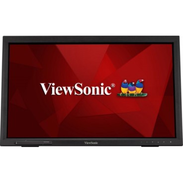 Viewsonic TD2223 écran plat de PC 54,6 cm (21.5") 1920 x 1080 pixels Full HD LED Écran tactile Multi-utilisateur Noir