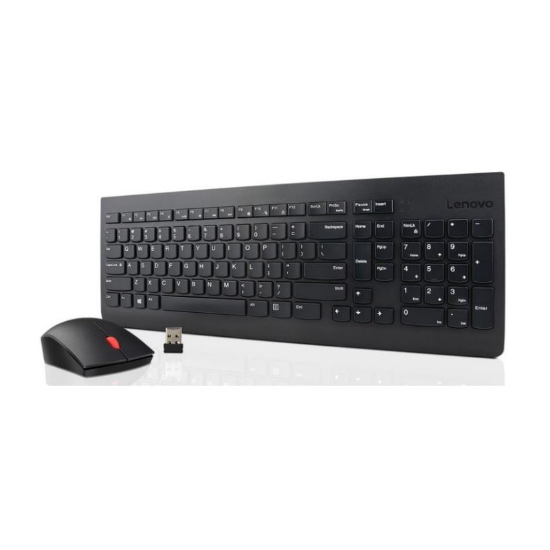 Lenovo 4X30M39469 clavier Souris incluse Universel RF sans fil Français Noir