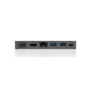 Lenovo 4X90S92381 station d'accueil Avec fil USB 3.2 Gen 1 (3.1 Gen 1) Type-C Gris