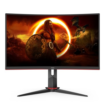 AOC G2 C27G2ZU BK écran plat de PC 68,6 cm (27") 1920 x 1080 pixels Full HD LED Noir, Rouge