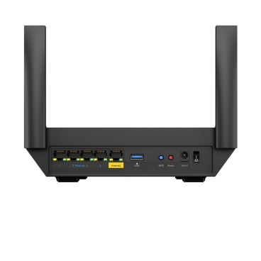 Linksys MR5500 routeur sans fil Gigabit Ethernet Bi-bande (2,4 GHz   5 GHz) Noir