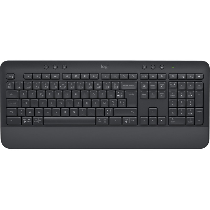 Logitech Signature K650 clavier Bureau Bluetooth AZERTY Français Graphite