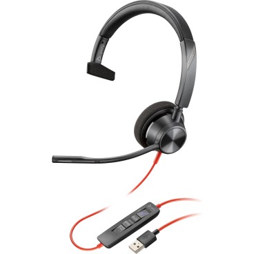 POLY Micro-casque Blackwire 3310 USB-A certifié Microsoft Teams