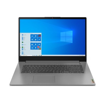 Lenovo IdeaPad 3 Intel® Celeron® 6305 Ordinateur portable 43,9 cm (17.3") HD+ 4 Go DDR4-SDRAM 128 Go SSD Wi-Fi 6 (802.11ax)