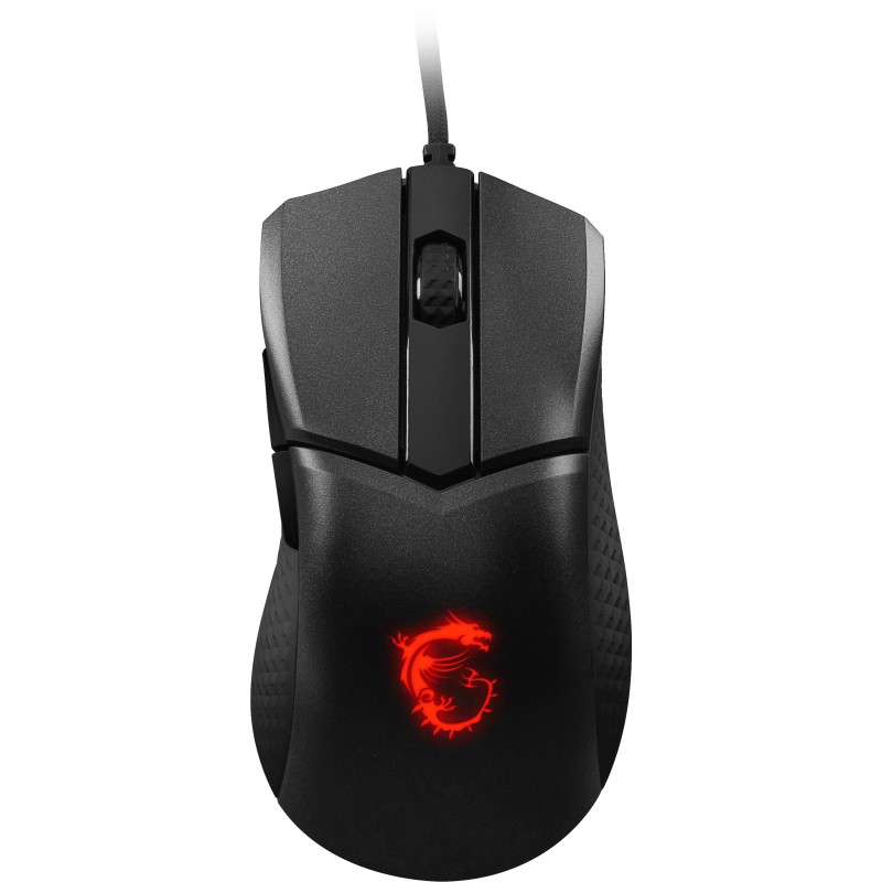 MSI CLUTCH GM31 LIGHTWEIGHT souris Jouer Droitier USB Type-A Optique 12000 DPI