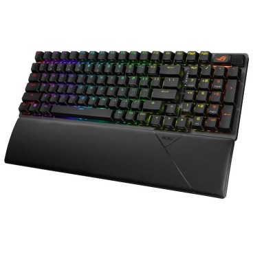 ASUS ROG Strix Scope II 96 Wireless clavier Jouer USB + RF Wireless + Bluetooth QWERTY Français Noir