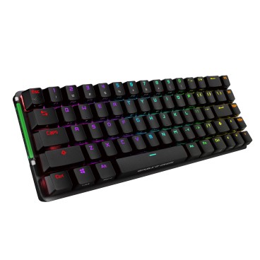 ASUS ROG Falchion clavier Jouer FR sans fil +USB AZERTY Français Noir