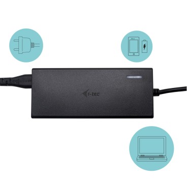 i-tec Universal Charger USB-C PD 3.0 + 1x USB-A, 77 W