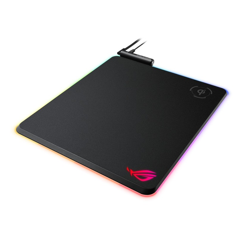 ASUS ROG Balteus Qi Tapis de souris de jeu Noir