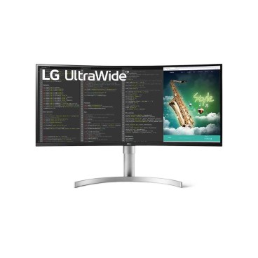 LG 35WN75CP-W écran plat de PC 88,9 cm (35") 3440 x 1440 pixels 4K Ultra HD LED Noir