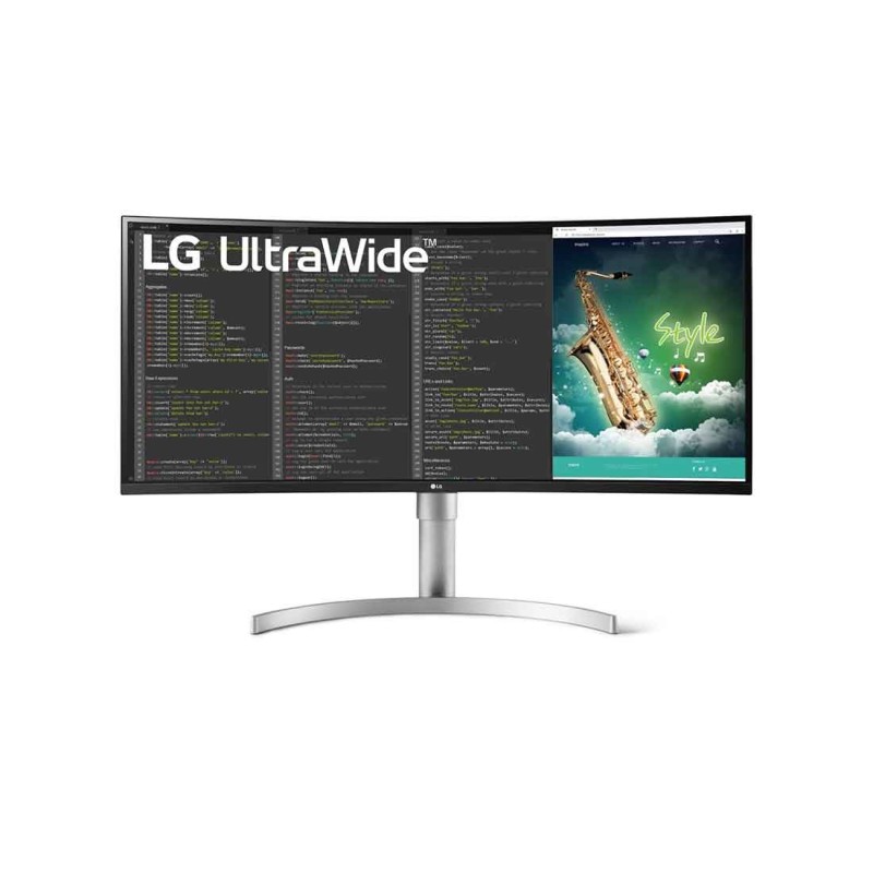 LG 35WN75CP-W écran plat de PC 88,9 cm (35") 3440 x 1440 pixels 4K Ultra HD LED Noir