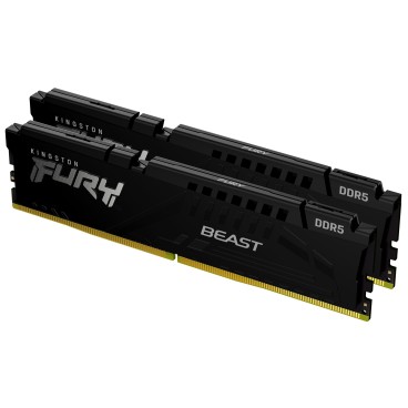 Kingston Technology FURY Beast 32 Go 4800 MT s DDR5 CL38 DIMM (Kits de 2) Black