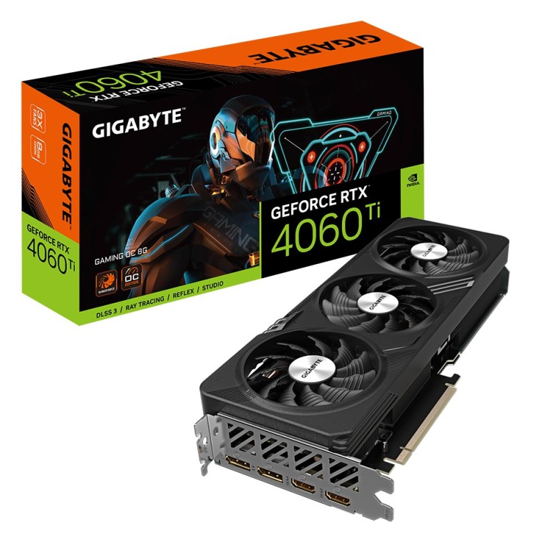 GIGABYTE GAMING GeForce RTX­­ 4060 Ti OC 8G NVIDIA GeForce RTX 4060 Ti 8 Go GDDR6