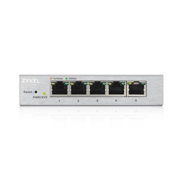 Zyxel GS1200-5 Géré Gigabit Ethernet (10 100 1000) Argent