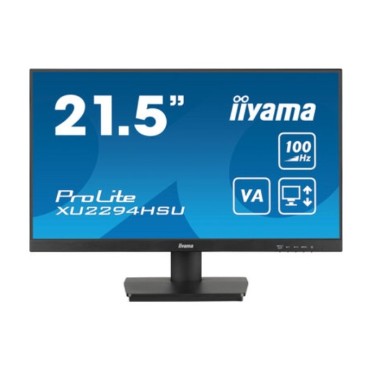 iiyama ProLite XU2294HSU-B6 écran plat de PC 54,6 cm (21.5") 1920 x 1080 pixels Full HD LCD Noir