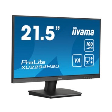 iiyama ProLite XU2294HSU-B6 écran plat de PC 54,6 cm (21.5") 1920 x 1080 pixels Full HD LCD Noir