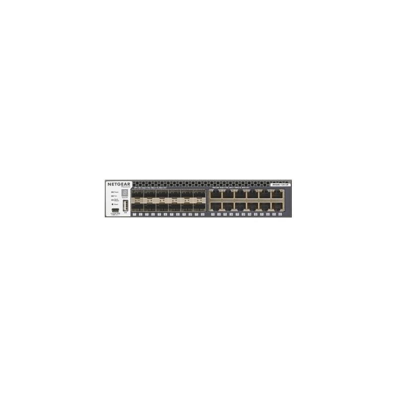 NETGEAR M4300-12X12F Géré L2 L3 10G Ethernet (100 1000 10000) 1U Noir