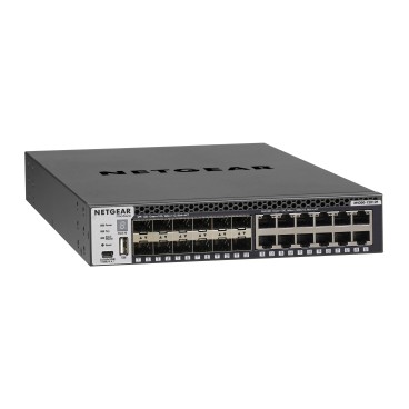 NETGEAR M4300-12X12F Géré L2 L3 10G Ethernet (100 1000 10000) 1U Noir