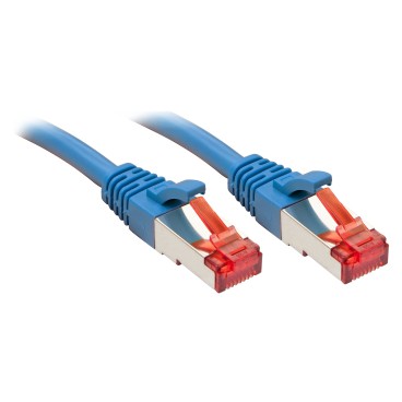 Lindy RJ-45 Cat.6 S FTP 3m câble de réseau Bleu Cat6 S FTP (S-STP)