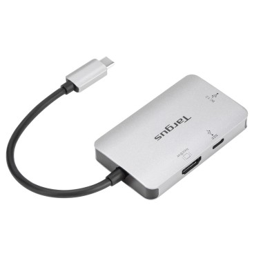 Targus ACA948EU hub & concentrateur USB 3.2 Gen 1 (3.1 Gen 1) Type-C 5000 Mbit s Argent