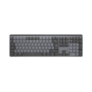 Logitech MX Mechanical clavier Bureau RF sans fil + Bluetooth AZERTY Français Graphite, Gris