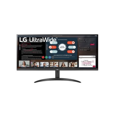 LG 34WP500-B écran plat de PC 86,4 cm (34") 2560 x 1080 pixels Full HD Ultra large LED Noir