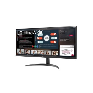 LG 34WP500-B écran plat de PC 86,4 cm (34") 2560 x 1080 pixels Full HD Ultra large LED Noir