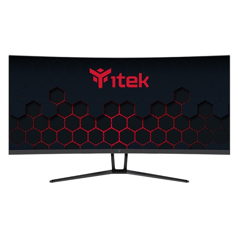 itek GGC écran plat de PC 86,4 cm (34") 3440 x 1440 pixels Wide Quad HD LED Noir