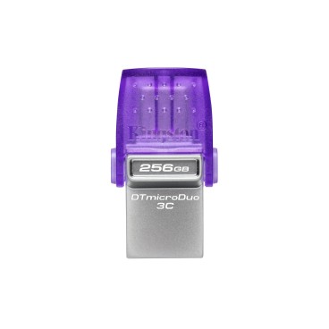 Kingston Technology DataTraveler 256 Go microDuo 3C 200 Mo s dual USB-A + USB-C