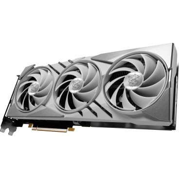 MSI GAMING GeForce RTX 4070 SUPER 12G X SLIM WHITE NVIDIA 12 Go GDDR6X