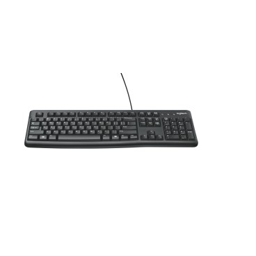 Logitech Keyboard K120 for Business clavier Bureau USB QWERTY US International Noir