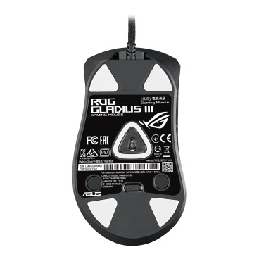 ASUS ROG Gladius III souris Jouer Droitier USB Type-A Optique 19000 DPI