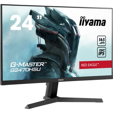 iiyama G-MASTER Red Eagle LED display 60,5 cm (23.8") 1920 x 1080 pixels Full HD Noir