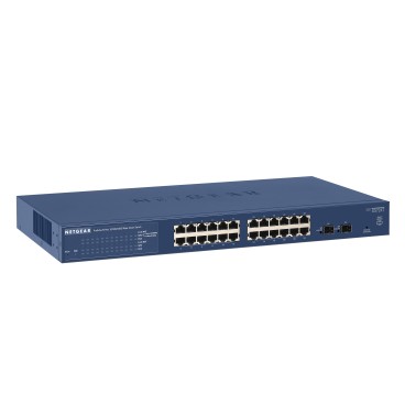 NETGEAR ProSAFE GS724Tv4 Géré L3 Gigabit Ethernet (10 100 1000) Bleu