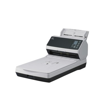 Ricoh fi-8290 Numériseur chargeur automatique de documents (adf) + chargeur manuel 600 x 600 DPI A4 Noir, Gris