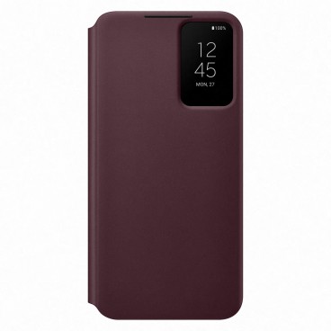 Samsung EF-ZS906C coque de protection pour téléphones portables 16,8 cm (6.6") Folio porte carte Bourgogne