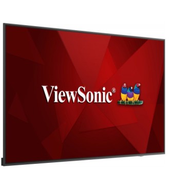 Viewsonic CDE7520 affichage de messages Écran plat de signalisation numérique 190,5 cm (75") IPS 450 cd m² 4K Ultra HD Noir