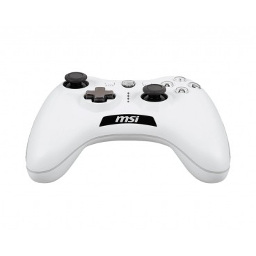 MSI Force GC20 V2 Blanc USB 2.0 Manette de jeu Analogique Numérique Android, PC