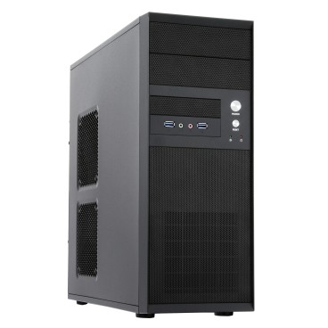 Chieftec CQ-01B-U3-OP unité centrale Midi Tower Noir