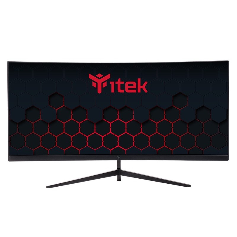 itek GGC écran plat de PC 76,2 cm (30") 2560 x 1080 pixels Full HD Ultra large LED Noir