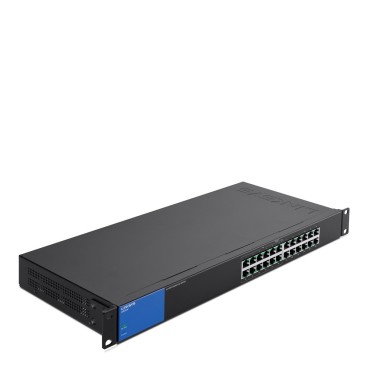 Linksys Commutateur Gigabit PoE de bureau à 24 ports (LGS124P)